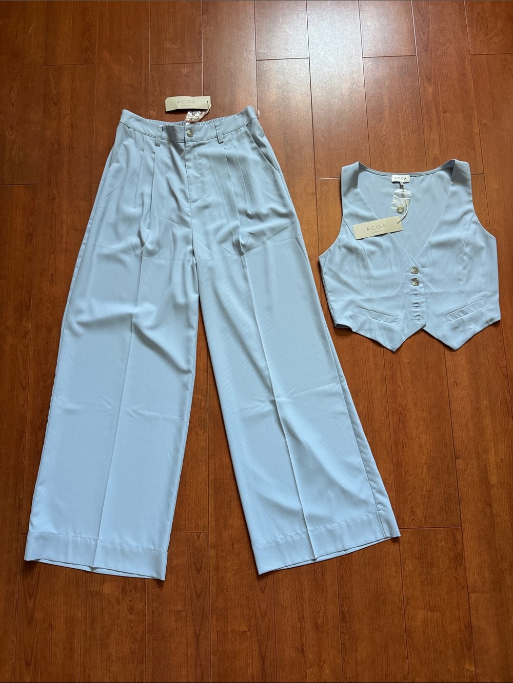 Baby Blue Dress Suit